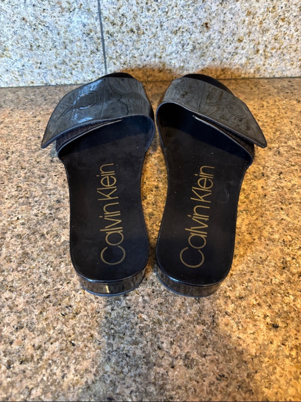 Calvin Klein Black Marlina Sandal - Picture 6 of 8